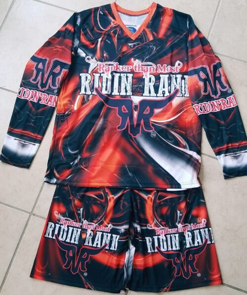 Custom Contrast PBR Jersey product design for custom team orders
