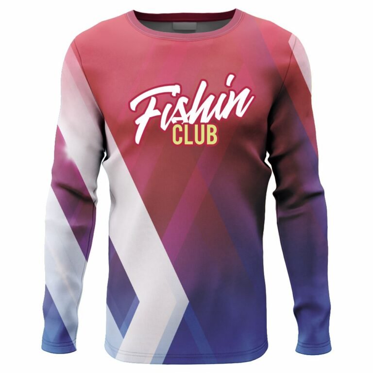 Custom Fishing Shirts 4 High Quality Make 2024 Man’s Hot Sale Fishing Shirts custom teamwear example