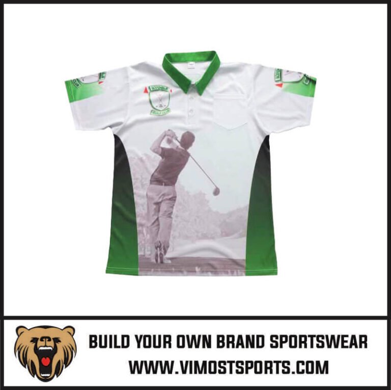 Custom Golf Shirts 5 2024 FASHION CUSTOM SUBLIMATION GOLF SHIRTS custom teamwear example