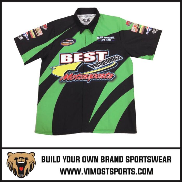 CUSTOM DESIGN SUBLIMATION RACING SHIRT RACING JERSEYS