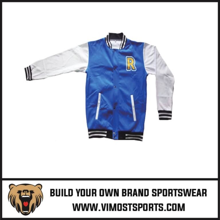 Custom Team Jackets 4 2025 HOT SALES CUSTOM SUBLIMATION JACKETS 100% POLYESTER custom teamwear example