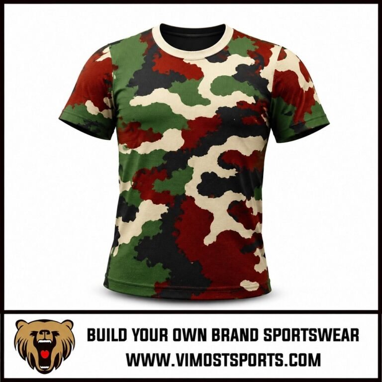 Custom Team T-Shirts 4 Custom Tshirt Camoflage Patterns Sublimated Uniforms custom teamwear example