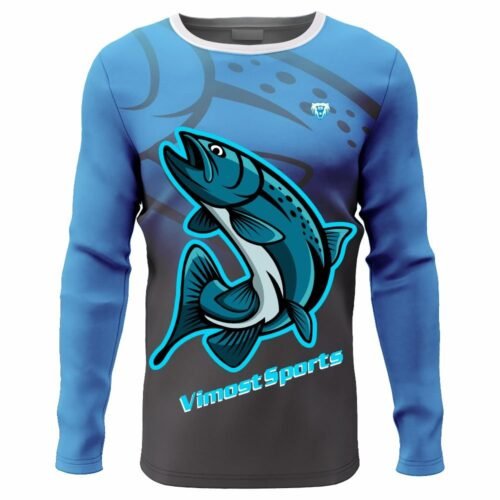 Custom Signature Fishing Shirt product design for custom team orders