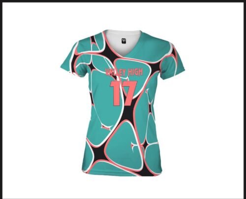 Custom Club Volleyball Uniform product design for custom team orders