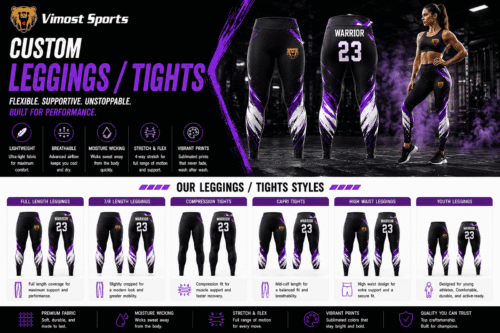 Custom Classic Leggings 9 Custom Classic Leggings product design for custom team orders