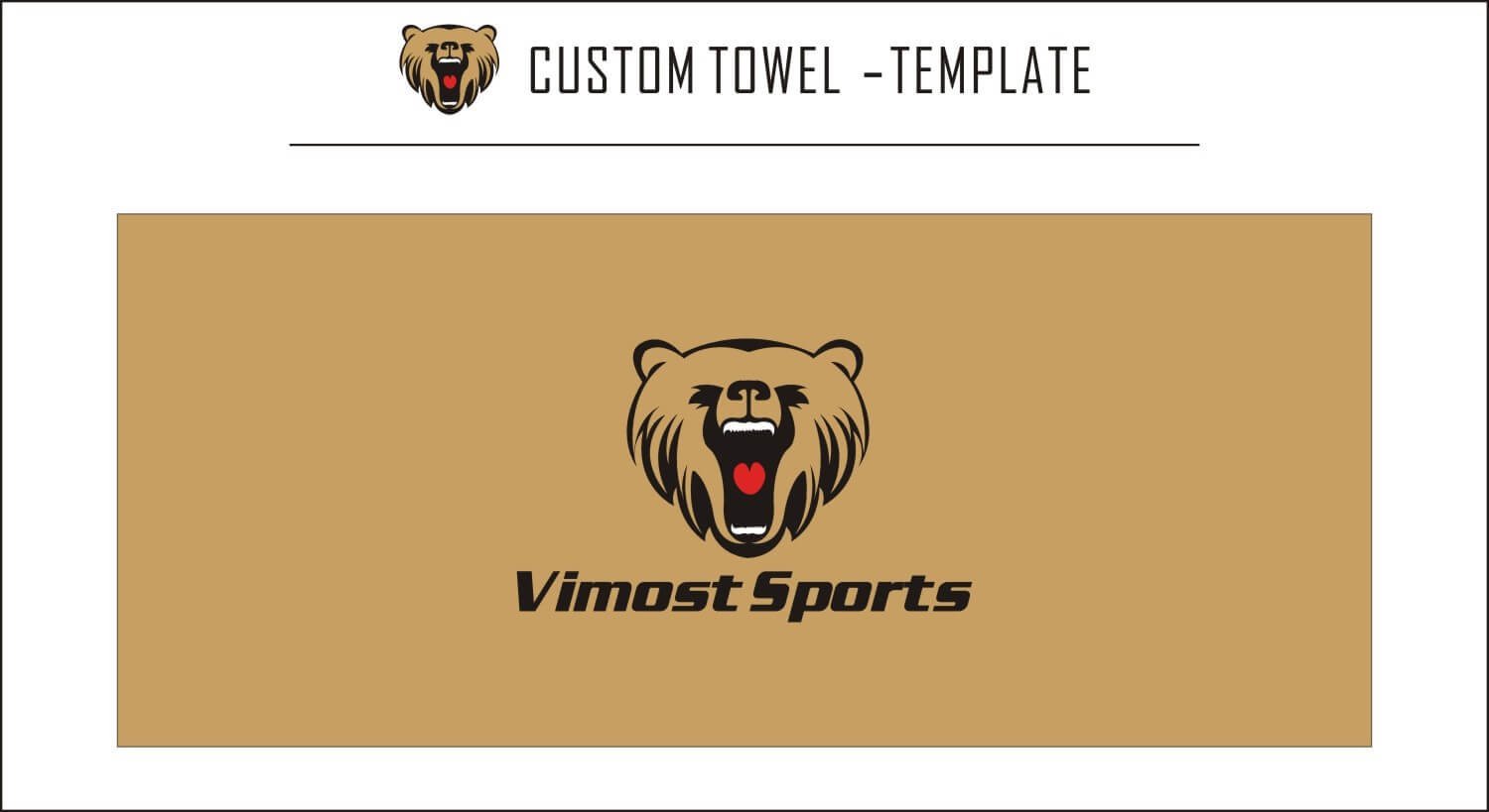 Custom Training Towel 15 Custom Training Towel product design for custom team orders