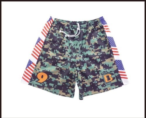 Custom Contrast Lacrosse Shorts product design for custom team orders
