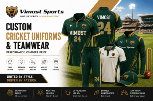 Custom Modern Cricket Jacket product design for custom team orders