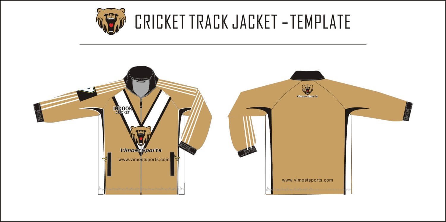 Custom Contrast Cricket Jacket 14 Custom Contrast Cricket Jacket product design for custom team orders