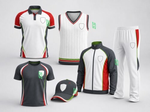 Custom Performance Cricket Jacket product design for custom team orders