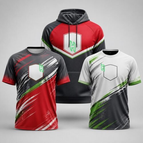 Custom Modern Lacrosse Shooter Shirt product design for custom team orders