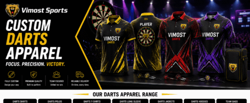 Custom Dynamic Dart Shirt product design for custom team orders