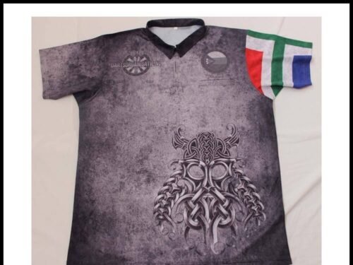 Custom Blue Dart Shirt product design for custom team orders