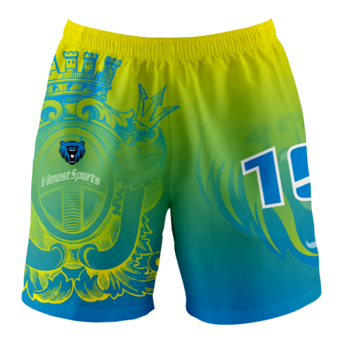 Custom Contrast Leisure Shorts 12 Custom Contrast Leisure Shorts product design for custom team orders