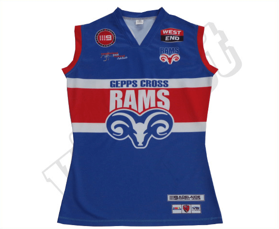 Black and Pink AFL Jumper with Abstract Graphic and Match-Day Styling 6 Custom Wave AFL Jumper product view
