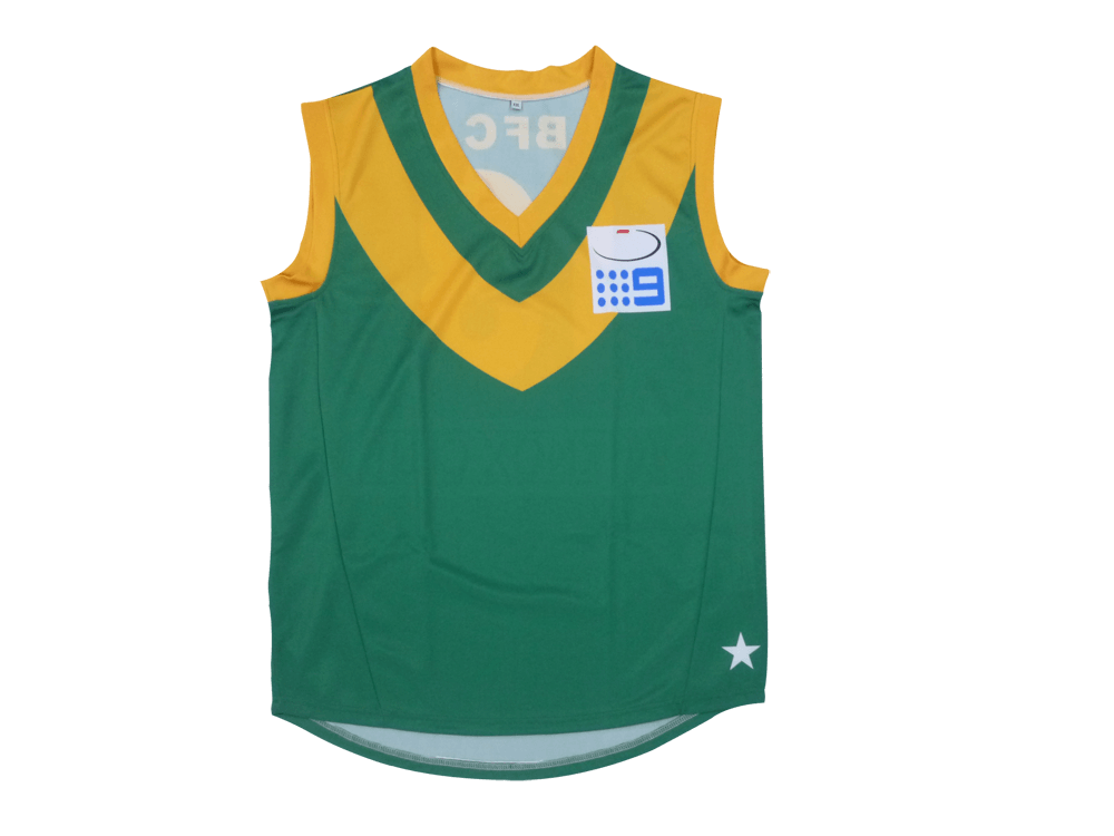 Charcoal and Navy AFL Jumper with Clean Panel and Performance Styling 6 Custom Angular AFL Jersey product view