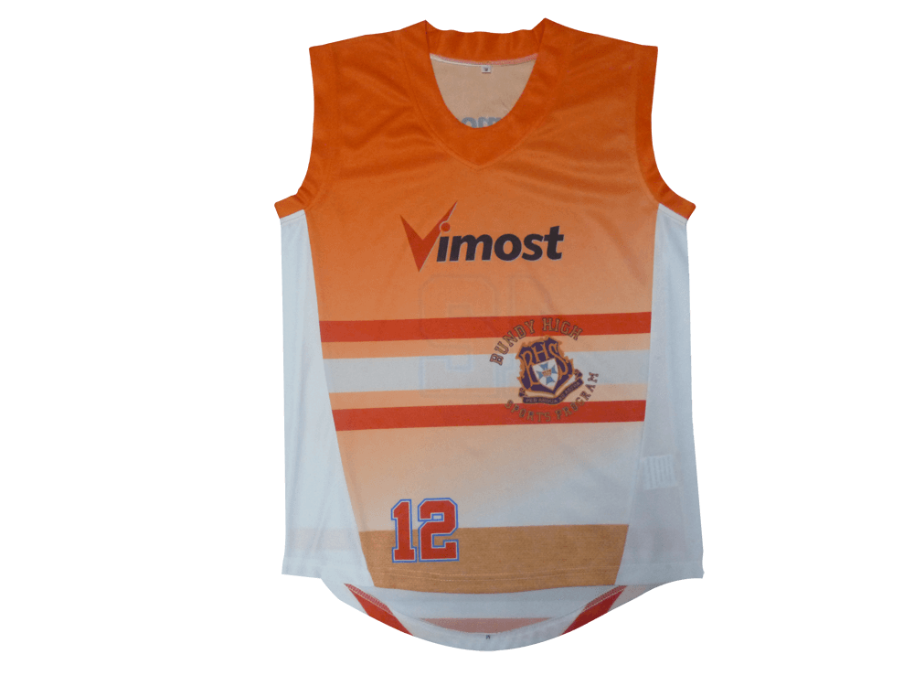 Black and Silver AFL Jumper with Contrast Panel and Training Styling 5 Custom Gradient AFL Jersey product view