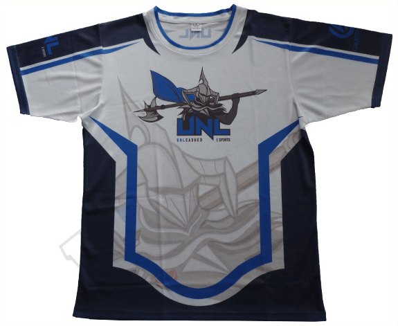 Charcoal and Teal Esports Jersey with Contrast Panel and Club Styling 6 Custom Dynamic Esports Jersey product view