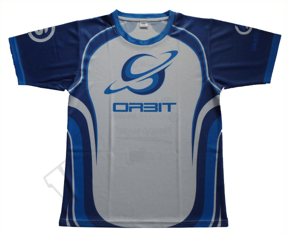 Black and Burgundy Esports Jersey with Contrast Panel and Crest Styling 6 Custom Tournament Esports Jersey product view