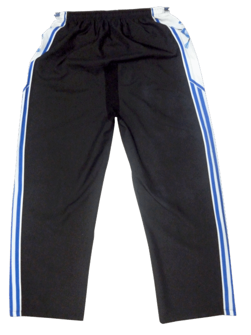 Custom Black Blue Team Ice Hockey Pants product view