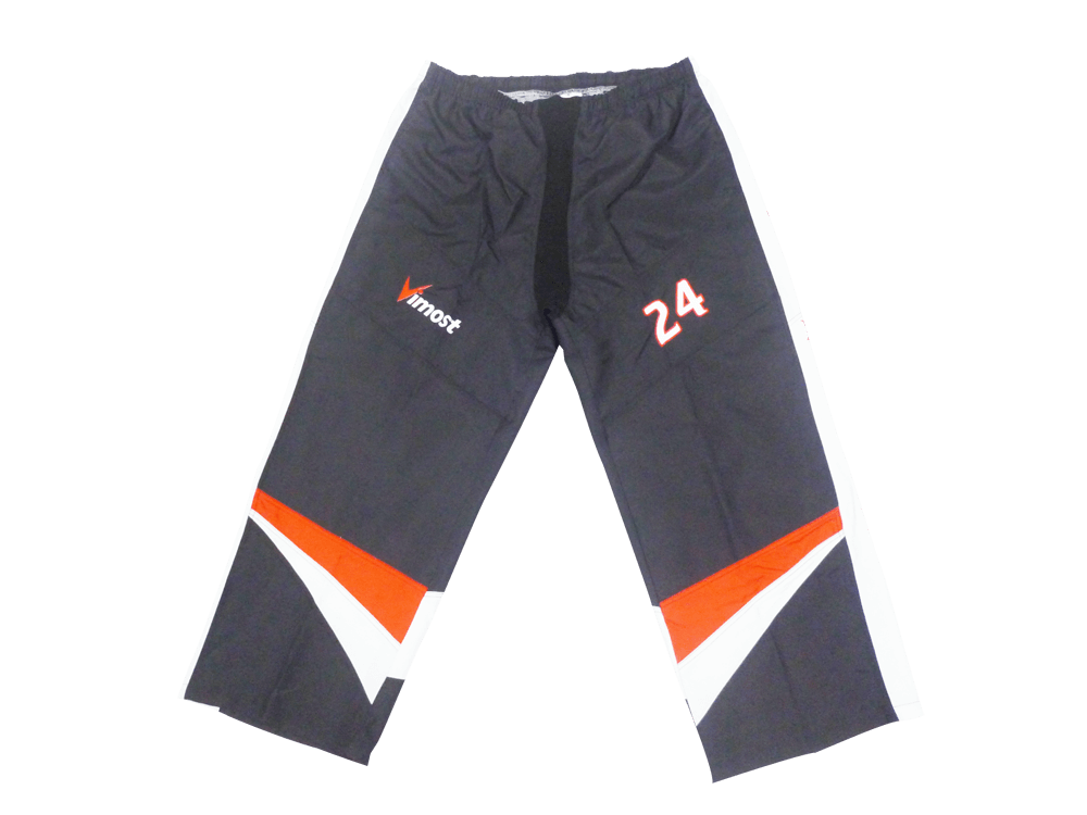 Custom Black Orange Silver Ice Hockey Pants 15 Custom Black Orange Silver Ice Hockey Pants product view
