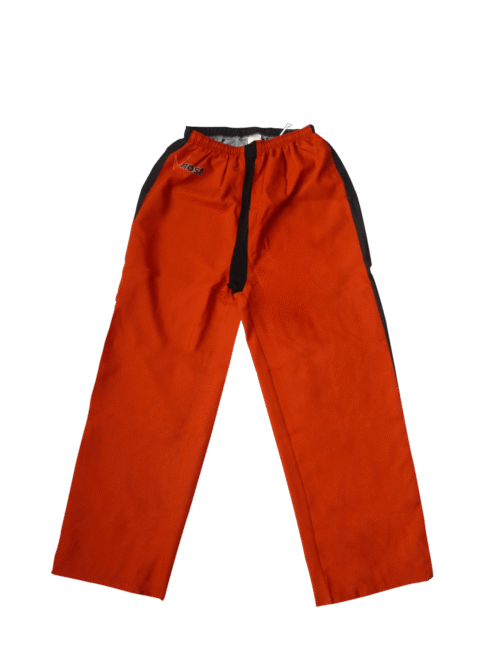 Custom Orange Ice Hockey Warm Up Pants product view