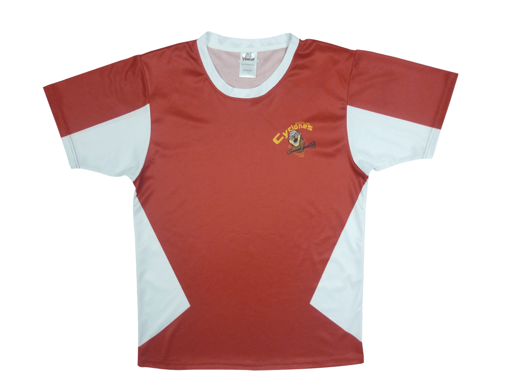 Custom Red White Ice Hockey Training Shirt 15 Custom Red White Ice Hockey Training Shirt product view