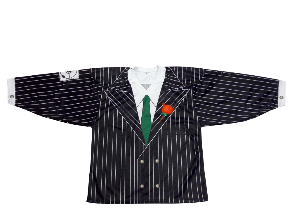 Custom Black Pinstripe Ice Hockey Team Jersey 15 Custom Black Pinstripe Ice Hockey Team Jersey product view