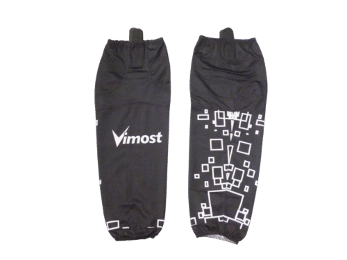 Custom Black White Geometric Ice Hockey Socks 12 Custom Black White Geometric Ice Hockey Socks product view