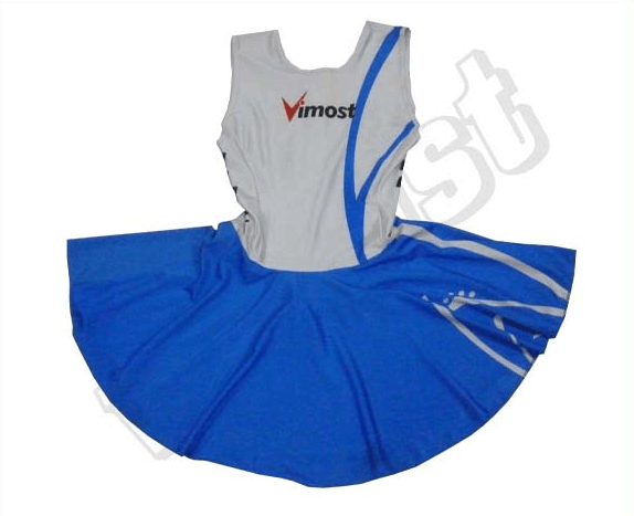 Red and Pink Netball Uniform with Contrast Panel and Club Styling 6 Custom Tournament Netball Uniform Design product view