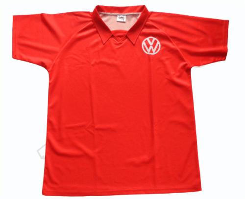 Red and Pink Team Polo Shirt with Contrast Panel and Performance Styling 10 Red and Pink team polo shirt with contrast panel styling