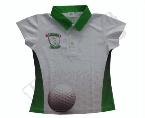 Silver and Slate team polo shirt with contrast panel styling