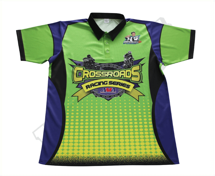 Lime and Navy Team Polo Shirt with Contrast Panel and Match-Day Styling 6 Custom Club Team Polo Shirt product view