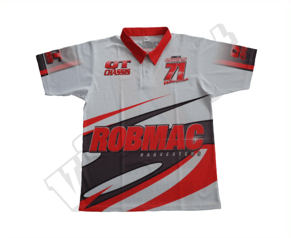 Emerald and Pink Team Polo Shirt with Contrast Panel and Crest Styling 5 Custom Wave Team Polo Shirt product view
