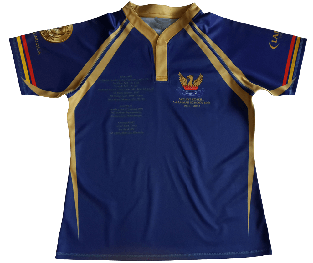 Black and Burgundy Rugby Jersey with Contrast Panel and Angular Styling 6 Custom Tournament Rugby Jersey product view