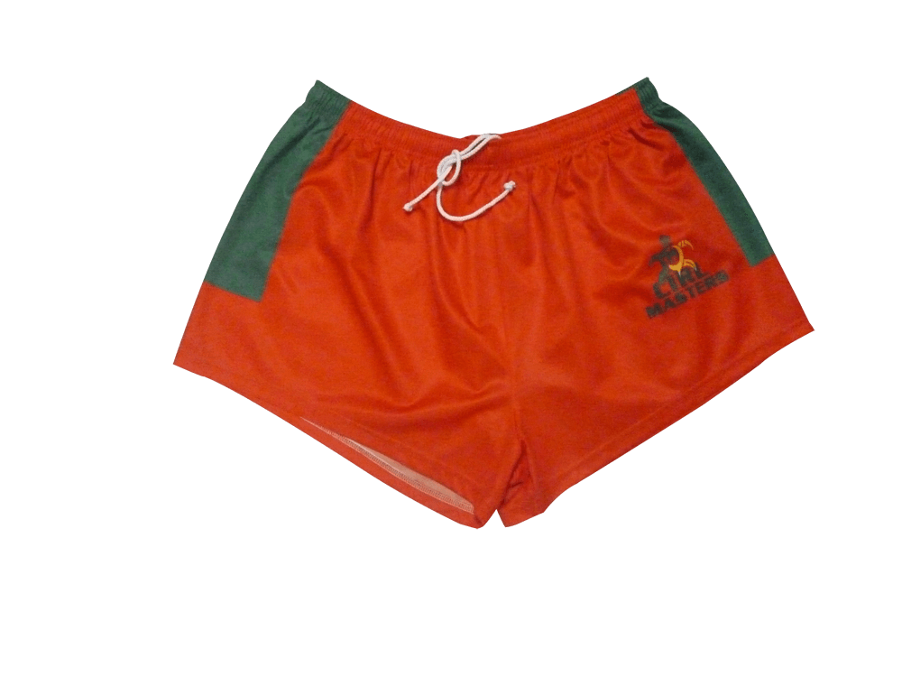 Charcoal and Emerald Rugby Shorts with Clean Panel and Performance Styling 6 Custom Edge Rugby Shorts product view