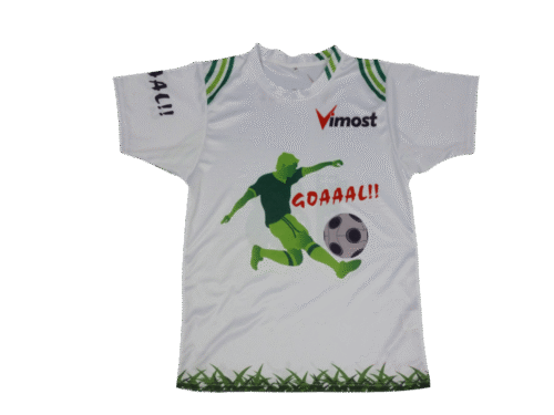 Silver and Slate soccer jersey with contrast panel styling