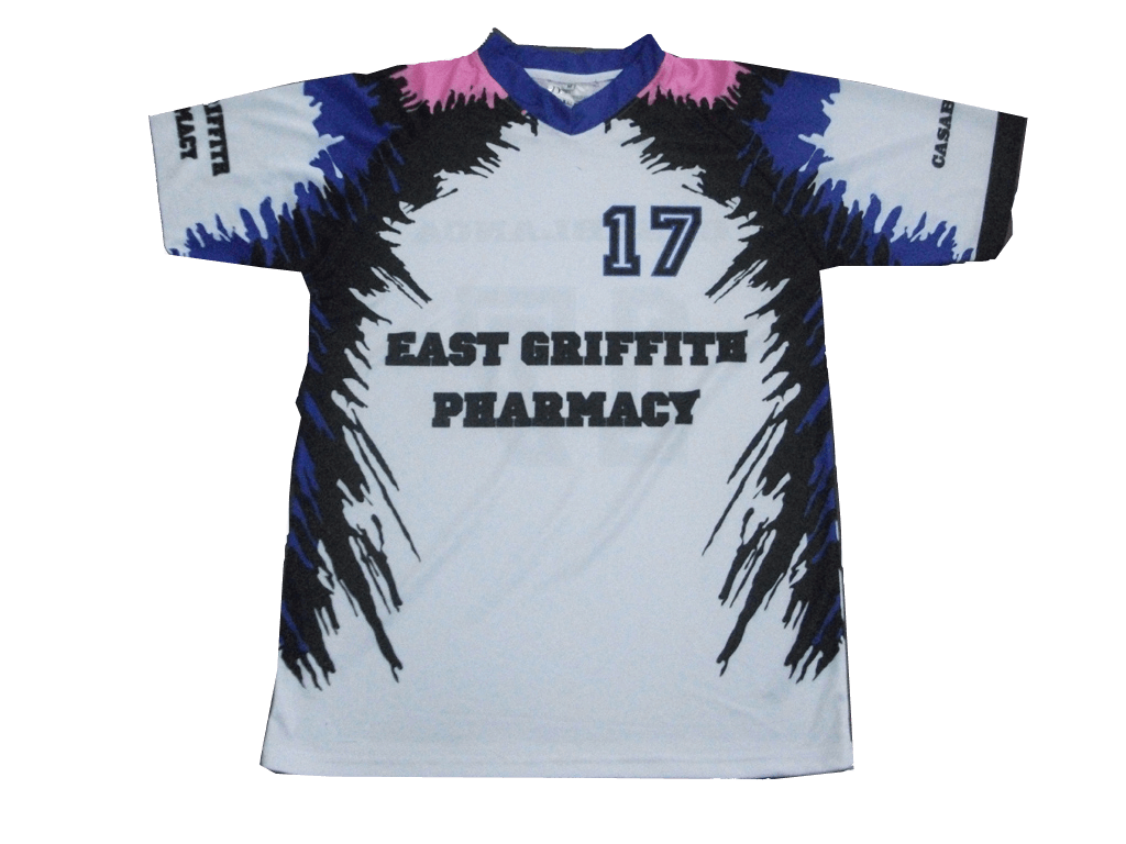 Red and Yellow Soccer Jersey with Contrast Panel and Performance Styling 5 Custom Gradient Soccer Jersey product view