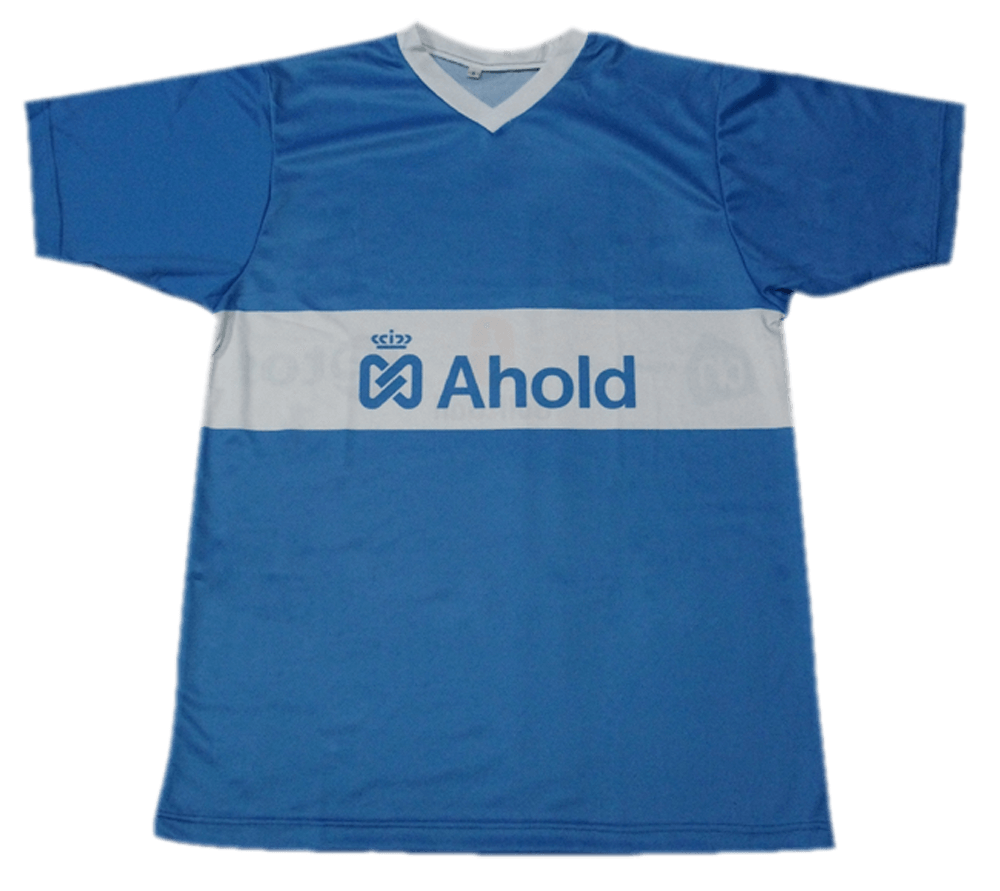Silver and Sky Blue Soccer Jersey with Contrast Panel and Abstract Styling 5 Custom Geometric Soccer Jersey Design product view