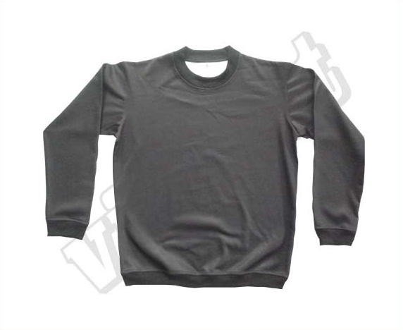 Slate and Silver Team Sweatshirt with Contrast Panel and Gradient Styling 5 Custom Geometric Team Sweatshirt product view