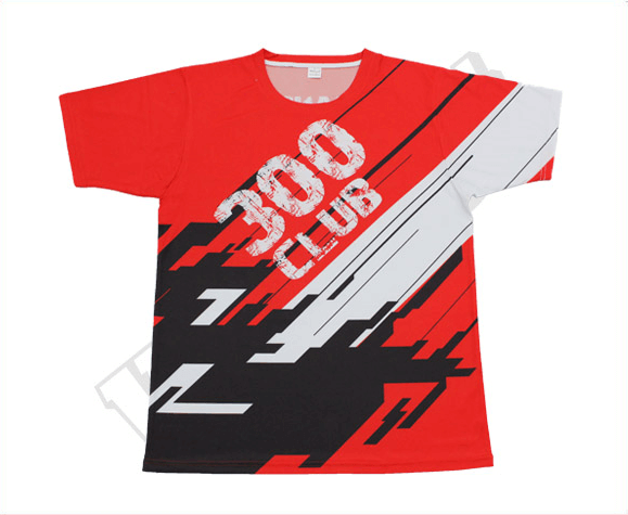 Black and Pink Team T-Shirt with Contrast Panel and Angular Styling 6 Custom Tournament Team T-Shirt product view