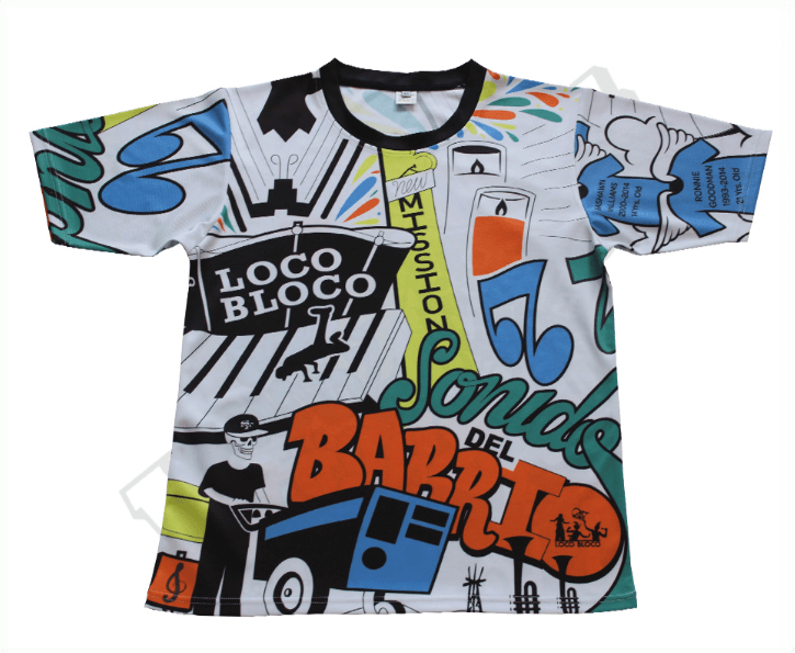 Charcoal and Orange Team T-Shirt with Contrast Panel and Retro Styling 6 Custom Velocity Team T-Shirt product view
