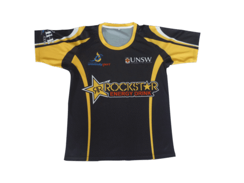 Black and Brown youth team t-shirt with clean panel styling