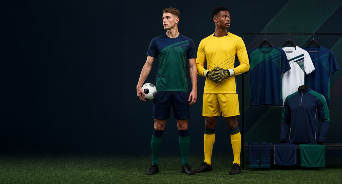 Home 11 Soccer custom teamwear example