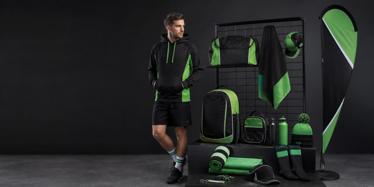 Home 8 Accessories custom teamwear example