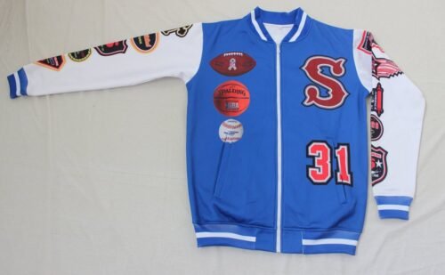 Custom Training Baseball/Softball Jacket product design for custom team orders