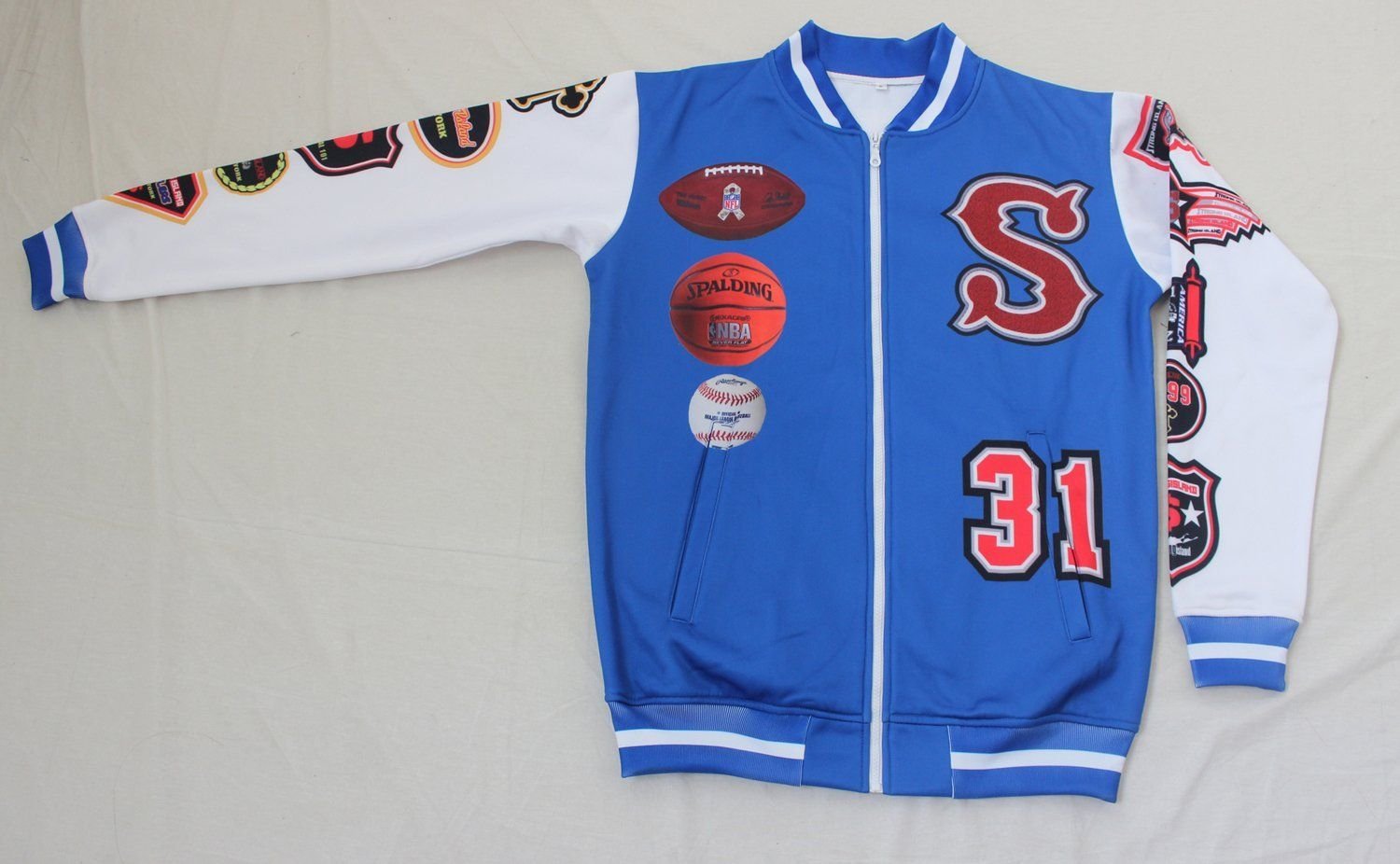 Custom Training Baseball/Softball Jacket 14 Custom Training Baseball/Softball Jacket product design for custom team orders