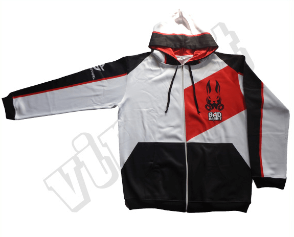 Charcoal and Silver Team Hoodie with Clean Panel and Wave Styling 5 Custom Stripe Team Hoodie product view