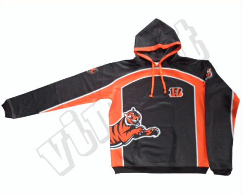 Charcoal and White team hoodie with gradient styling