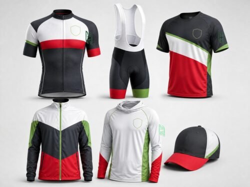 Custom Tournament Cycling Jacket product design for custom team orders